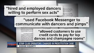 Strip club operators charged in prostitution case