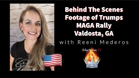 Valdosta, Georgia MAGA Rally Behind the Scenes with Reeni Mederos - December 5th, 2020 #MAGArally