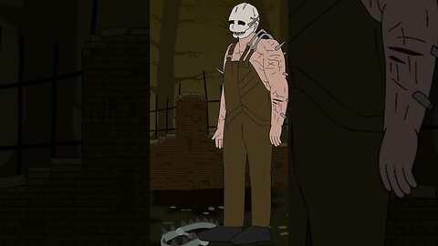 Trapper Steps In Trap #dbd #animation #gaming