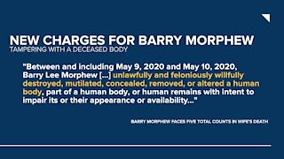 Barry Morphew faces 2 new charges, including tampering with deceased body, in Suzanne Morphew case