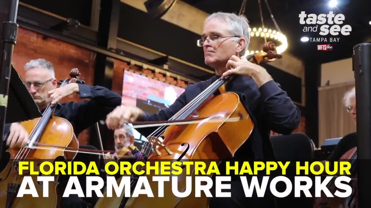 Florida Orchestra Happy Hour Concert at Armature Works | Taste and See Tampa Bay