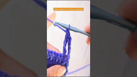 How to Treble Crochet #crochet #crochettutorial #infiniticraftingco #shorts