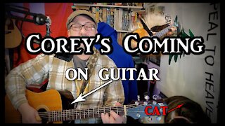 Harry Chapin's Corey's Coming on Guitar (with my cat)