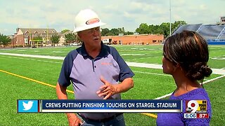 Crews putting finishing touches on Stargel Stadium