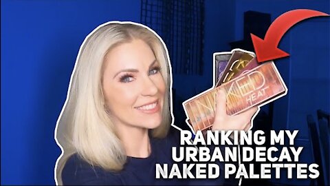 Ranking All of my Urban Decay Naked Palettes (plus one)