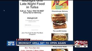 Midnight Grill set to open again