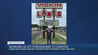 Bowling alley struggling to survive amid COVID-19 pause