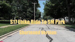 S17 Ebike Ride To Shawnee Mision Park - Shortened Version
