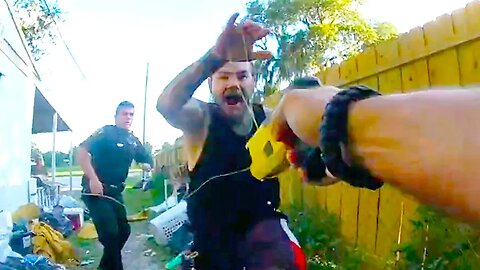 Man Begs to Get Tased, Instantly Regrets It
