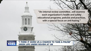Greek life under review a UB