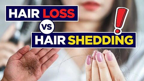 Hair Loss vs Hair Shedding (Do You Have Hair Loss?) + Home Remedies