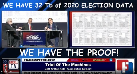TRIAL OF THE MACHINES - Those 32 Tb of 2020 Election Data are Real, and We Have Them
