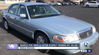 Driver sought in deadly hit-and-run crash in suburban Boca Raton