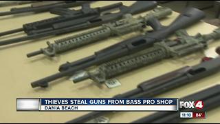 Deputies find guns thieves stole from Bass Pro Shop