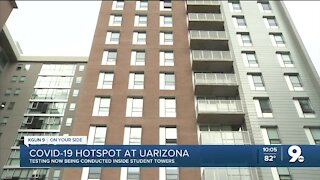 COVID-19 Hotspot: More testing in student housing near UArizona