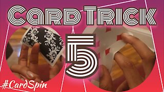 Card Trick #5 | Boomerang Card Spin