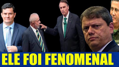 AGORA!! BOLSONARO FAZ JOGADA DE MESTRE EM LULA - TARCISIO VIRA ALVO - MORO VOLTA AO JOGO