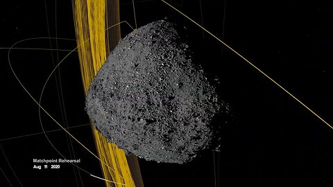 OSIRIS REx Slings Orbital Web Around Asteroid to Capture Sample