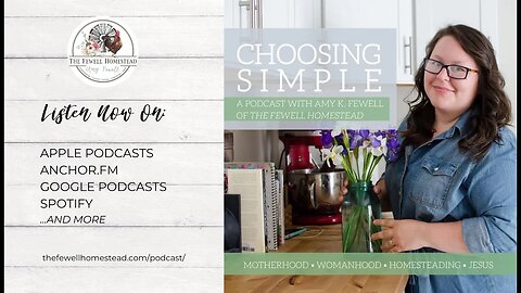 Choosing Simple | My New PODCAST!