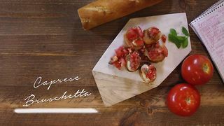 Simply Sweet Allison Caprese Bruschetta