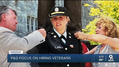 P&G focuses on hiring veterans with Army officer over recruitment