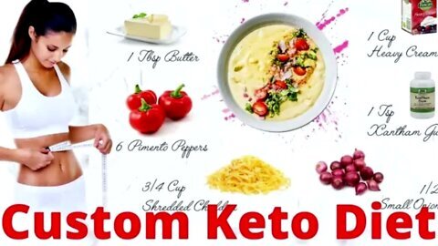 CUSTOM KETO DIET - How To Start a Keto Diet to loose weight? #ketodietplan #customketodiet