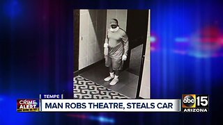 Police looking for armed suspect who robbed Alamo Drafthouse in Tempe