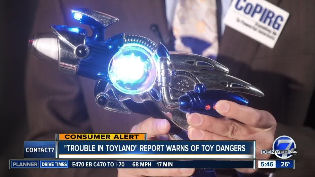 Trouble in Toyland report warns about dangerous toys
