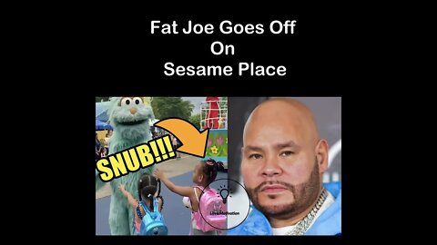 Sesame Place Racism 😱 Fat Joe Goes Off On Sesame Place Characters Black Children Rosita Snub Hug