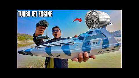 RC Military Jet Airship Water Boat Unboxing & Testing - Chatpat toy tv
