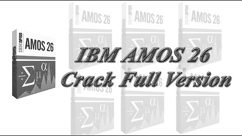 IBM AMOS 26 Crack Full Version