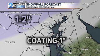 Light Snow Accumulation Thursday