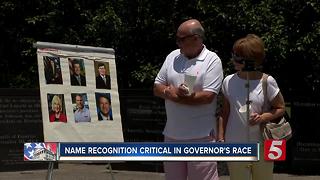 Crowded Governor's Race Leaves Candidates With Work To Do