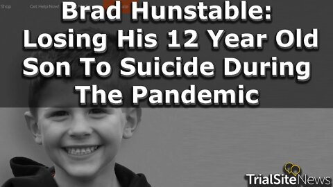 Brad Hunstable Discusses Losing His 12 Year Old Son To Suicide During The Pandemic | Interview