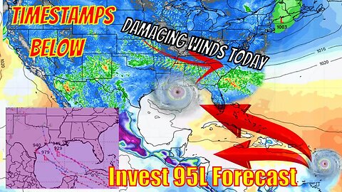 Potential Major Hurricane From Invest 95L? - The WeatherMan Plus