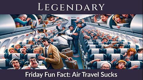 Friday Fun Fact: Air Travel Sucks