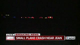 Small plane crashes near Jean