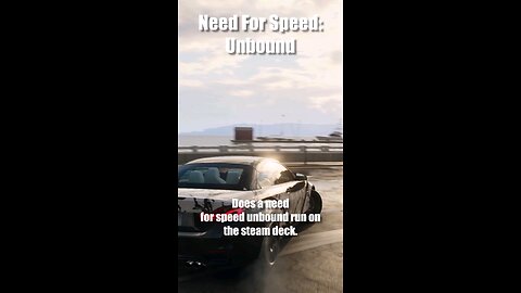 Need For Speed Unbound on the Steam Deck
