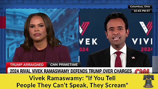 Vivek Ramaswamy: "If You Tell People They Can’t Speak, They Scream"