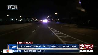 Oklahoma Warrior Honor Flight Motorcade (part 2)