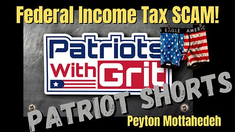 Federal Income Tax SCAM-Are You Required To Pay It? | Peymon Mottahedeh