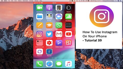 How to USE Instagram on iPhone - Save Your Own Multiple Videos On Instagram | Tutorial 39