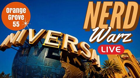 Nerd Warz: Debating Universal w/ Theme Park Wizard | OG55 LIVE