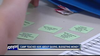 Camp teaches kids the importance of budgeting, saving money