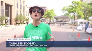 Cathleen Edgerly, Executive Director of Downtown Lansing Inc.