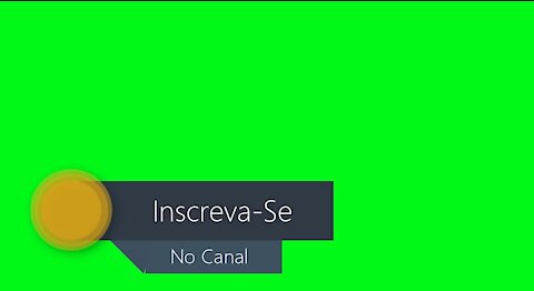 CARD INSCREVA-SE GREEN SCREEN - CHROMA KEY 002