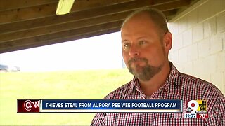 Thieves steal from Aurora pee wee football league