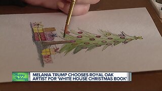 Michigan illustrator selected for 'White House Christmas Book'