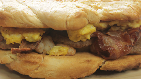 Giant Breakfast Sandwich