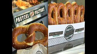 CHEESESTEAK PRETZELS! Philly Pretzel Factory Re-opens In Arizona - Appetite AZ